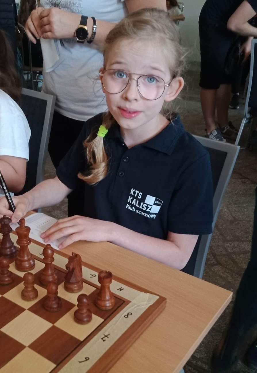 Anna Andrzejewska gra w Mistrzostwach Polski do lat 10