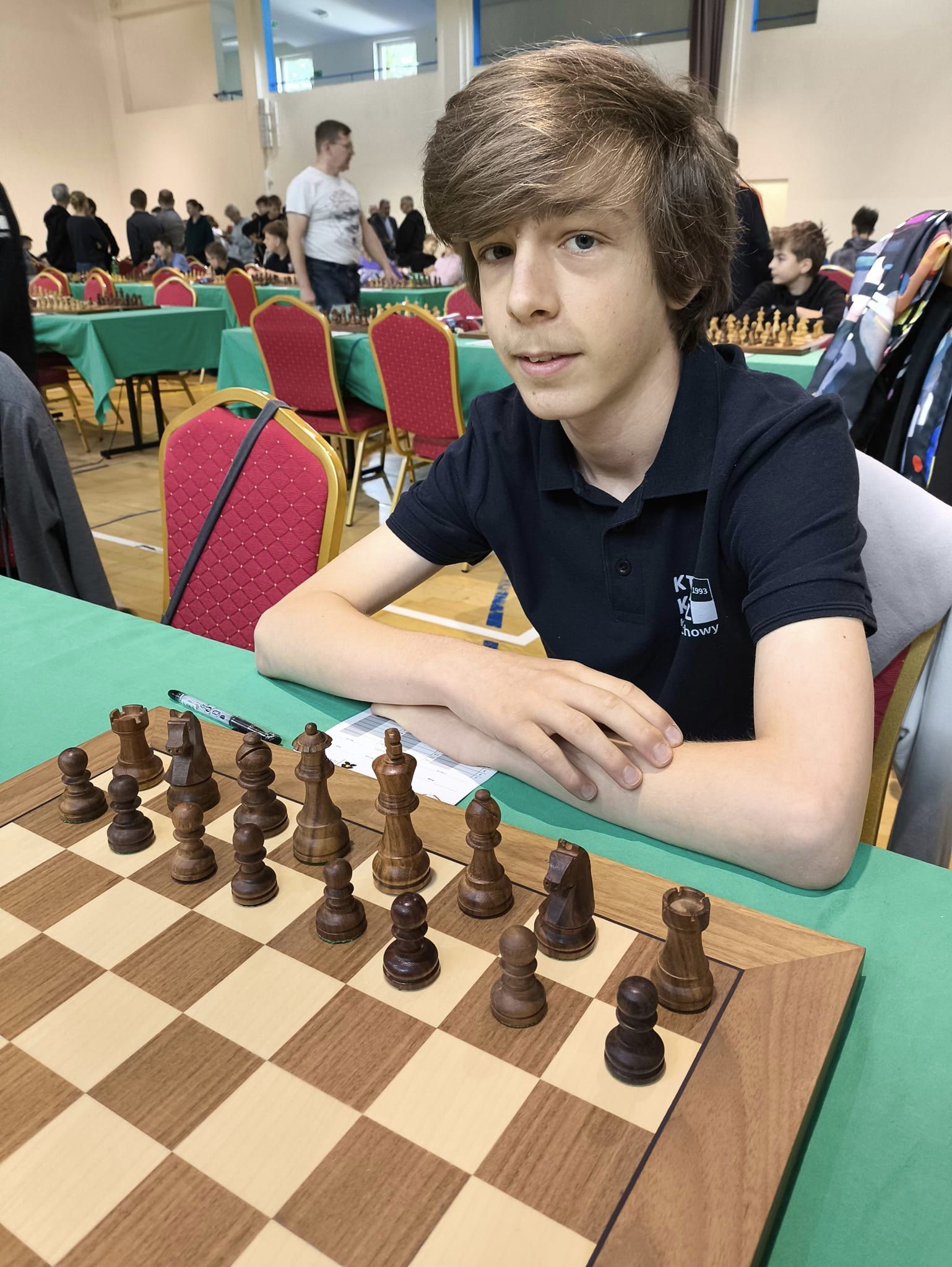Antek Góra z normą na I kategorię szachową