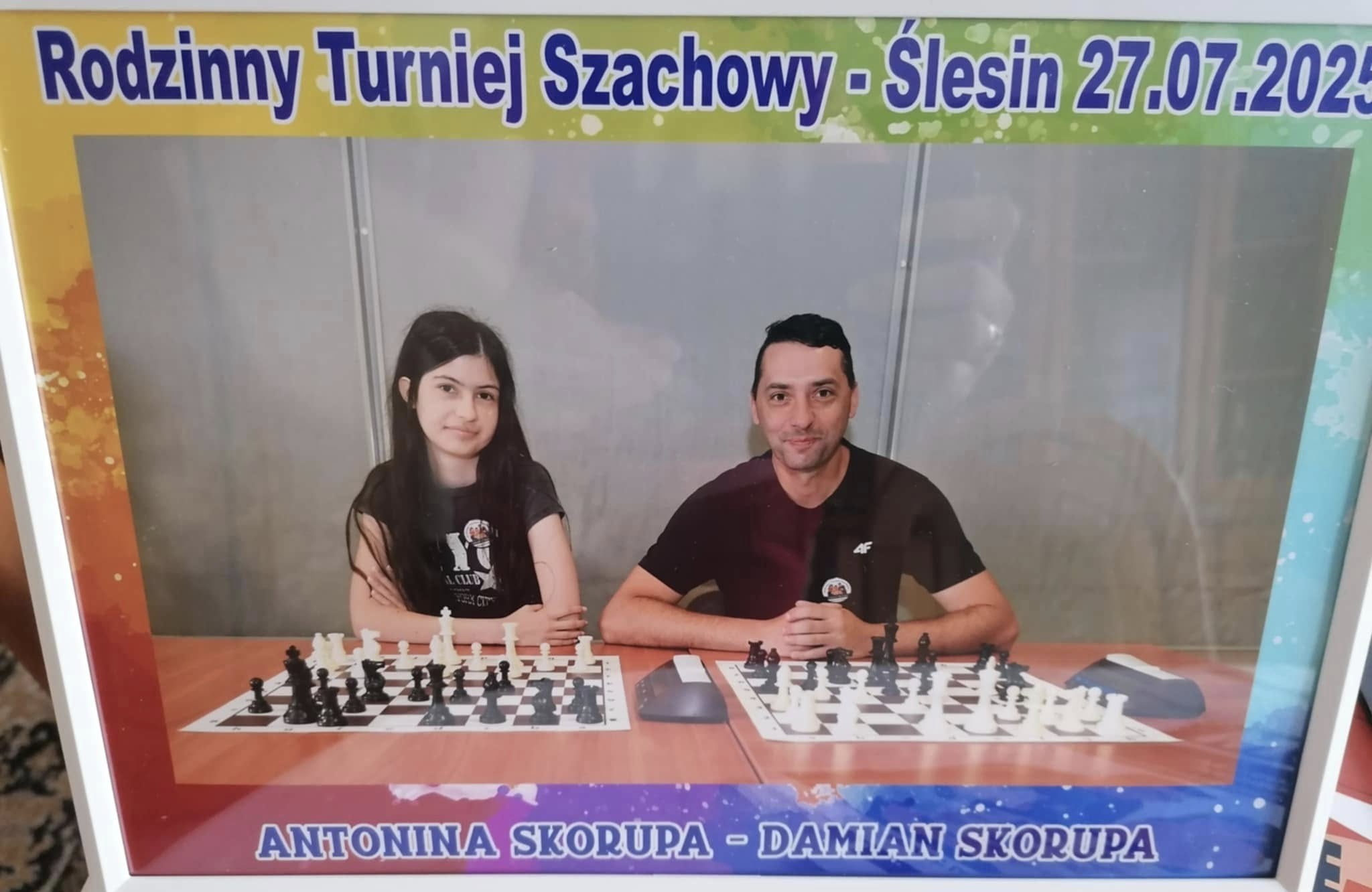 10 miejsce w Rodzinnym Turnieju Szachowym