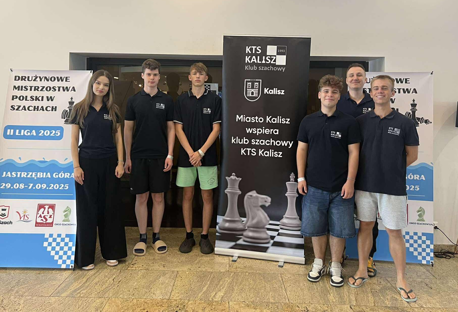KTS Kalisz gra w II lidze Drużynowych Mistrzostw Polski Seniorów