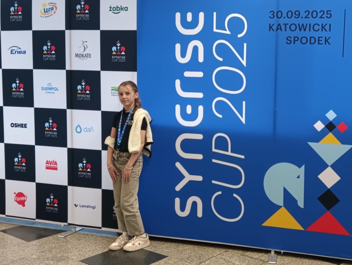 Kamila Pawłowska piąta wśród czwartoklasistek na Ogólnopolskich Mistrzostwach Szkół i Przedszkoli w szachach