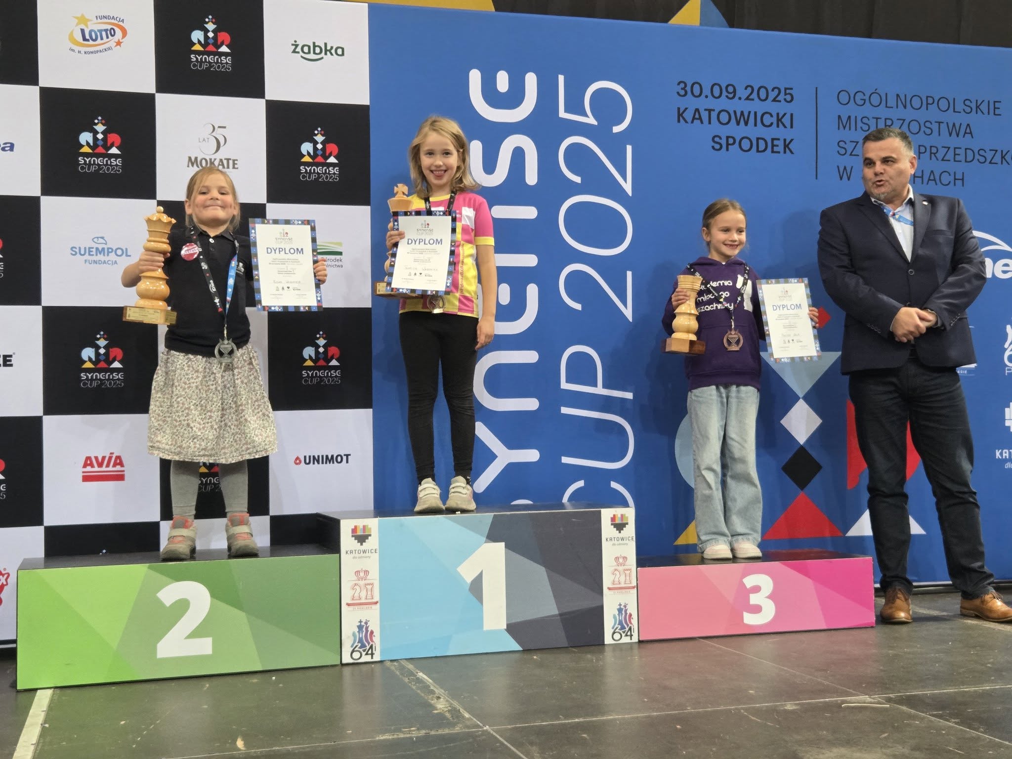 Weronika Rusek została srebrną medalistką wśród pierwszoklasistek!