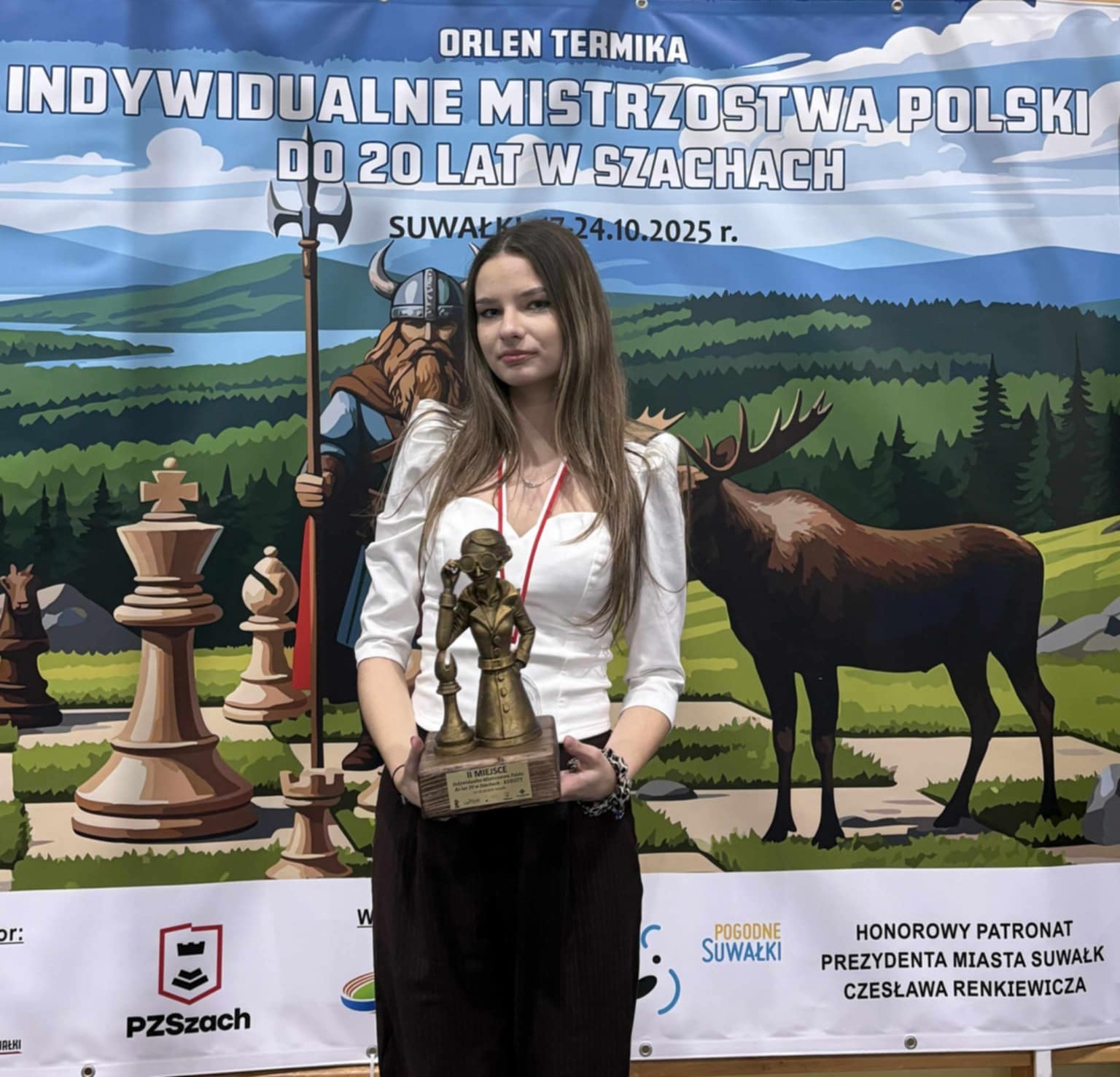 Ewa Barwińska srebrną medalistką Mistrzostw Polski do lat 20!