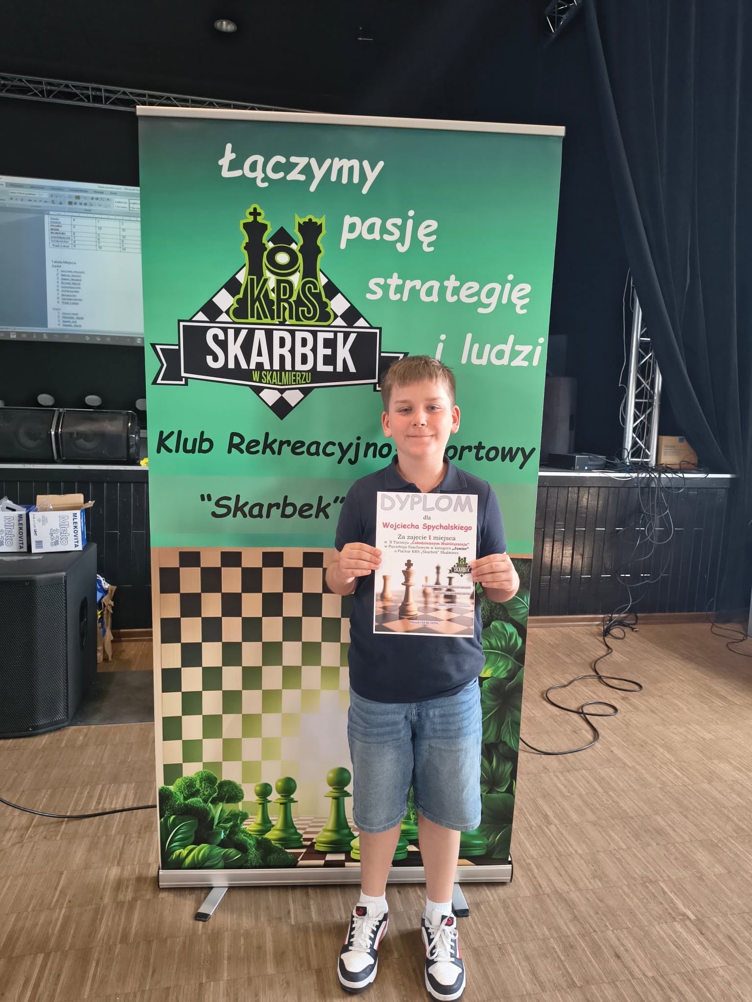 Sukces na II Całodziennym Multiturnieju Szachowym o Puchar KRS „Skarbek” Skalmierz w Błaszkach